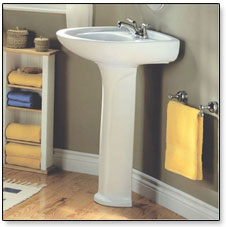 American Bathroom Pedestal Sinks