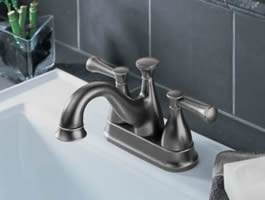 Delta Lockwood Two Handle Centerset Lavatory Faucet